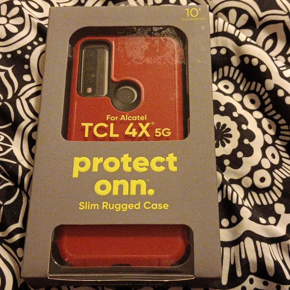 Phone case Alcatel TCL 4X 5G in red